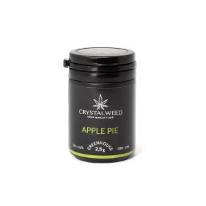 apple pie cannabis light 2.5g barattolo