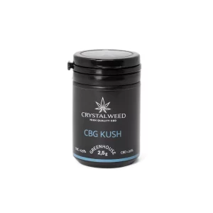 cbg kush cannabis light 2.5g barattolo