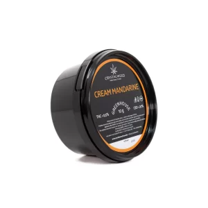 cream mandarine cannabis light 10g barattolo