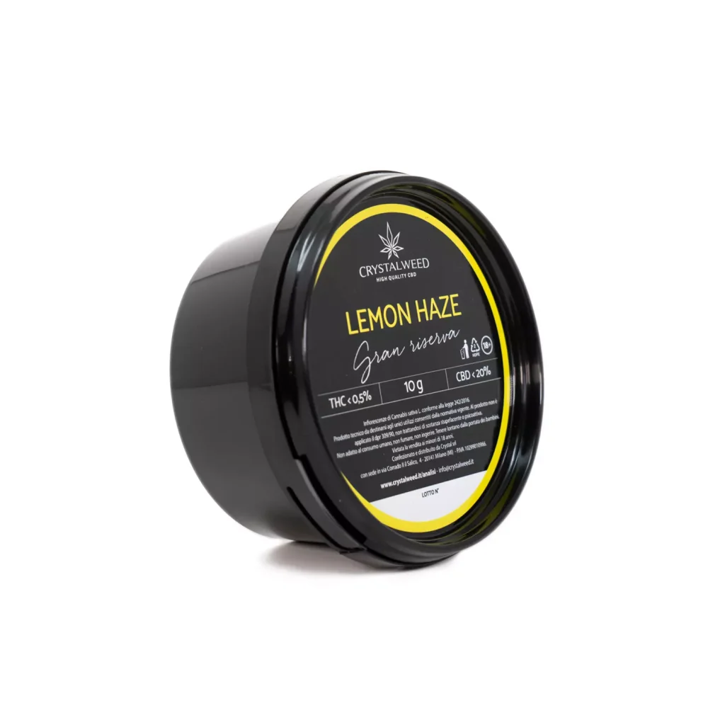 lemon haze cannabis light 10g barattolo