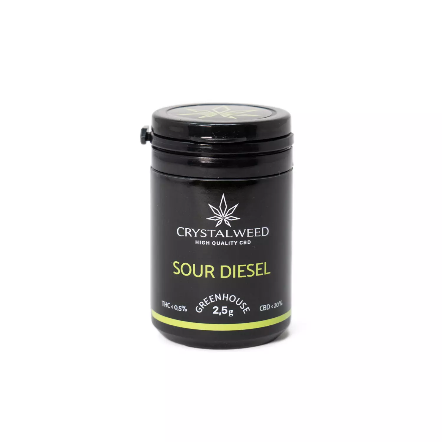 sour diesel cannabis light 2.5g barattolo