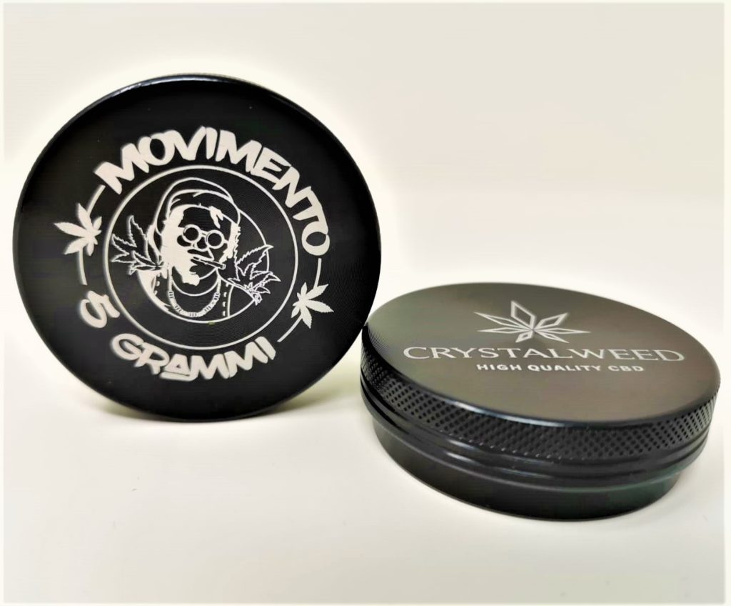 grinder4 grinder Crystalweed - idee regalo cannabis light