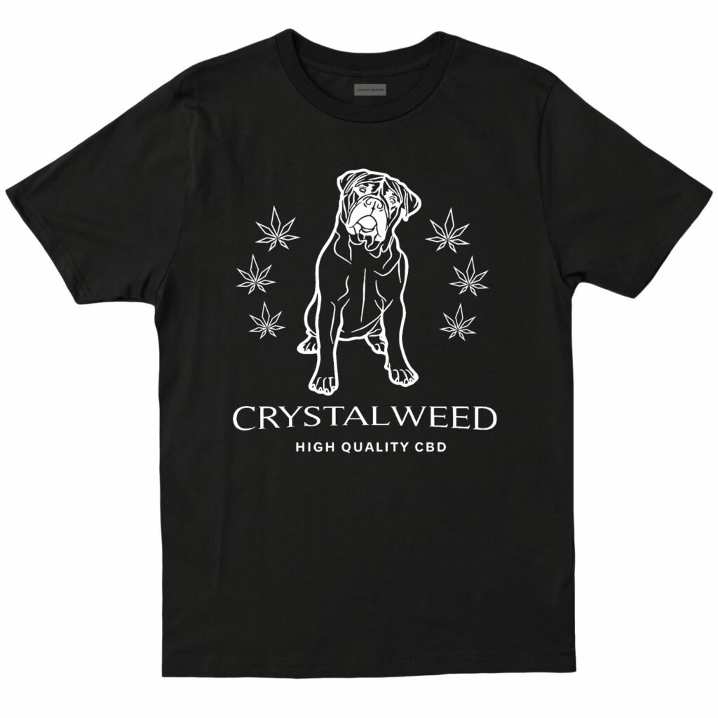 T-Shirt black Weed