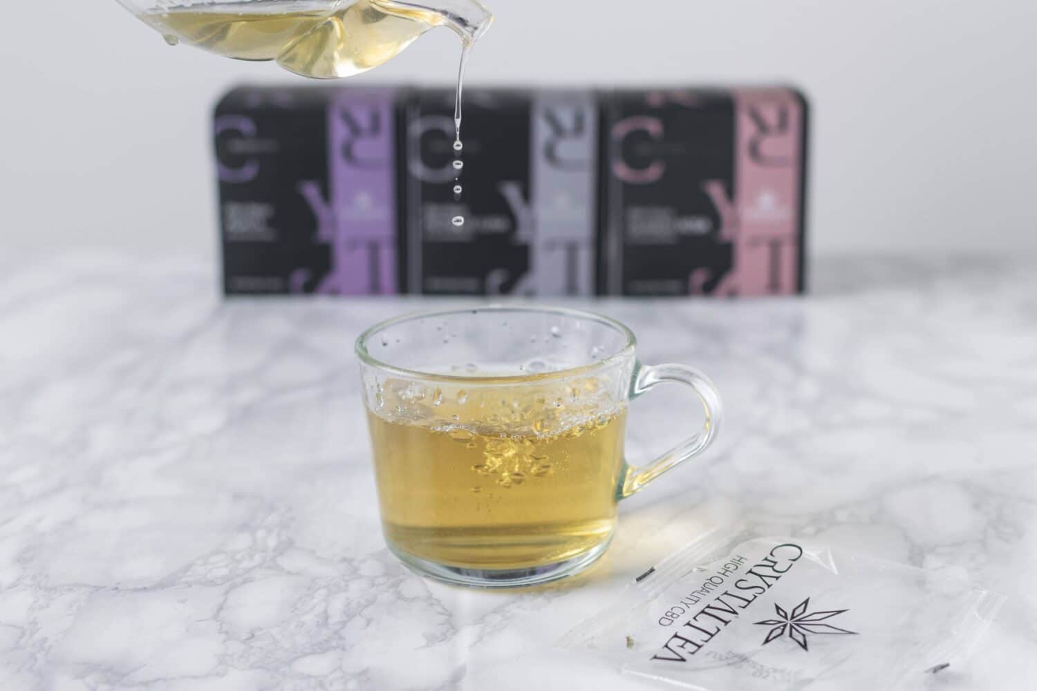 tisane con CBD di Crystalweed