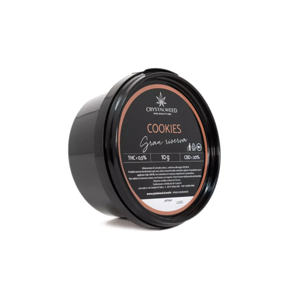 cookies cannabis light 10g barattolo