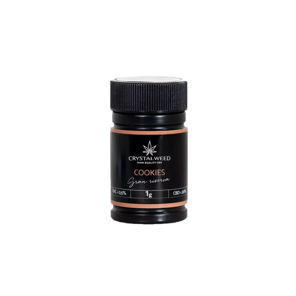 cookies cannabis light 1g barattolo