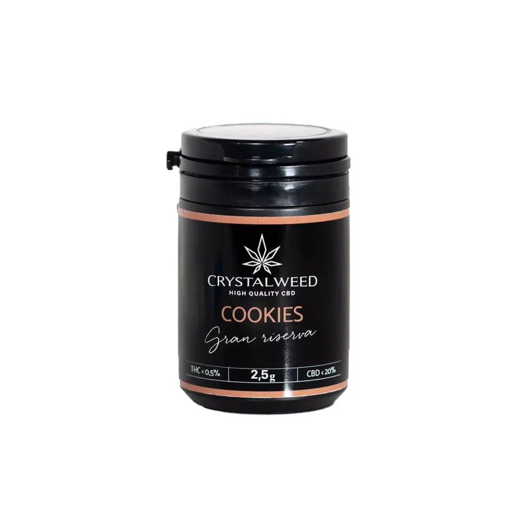 cookies cannabis light 2.5g barattolo