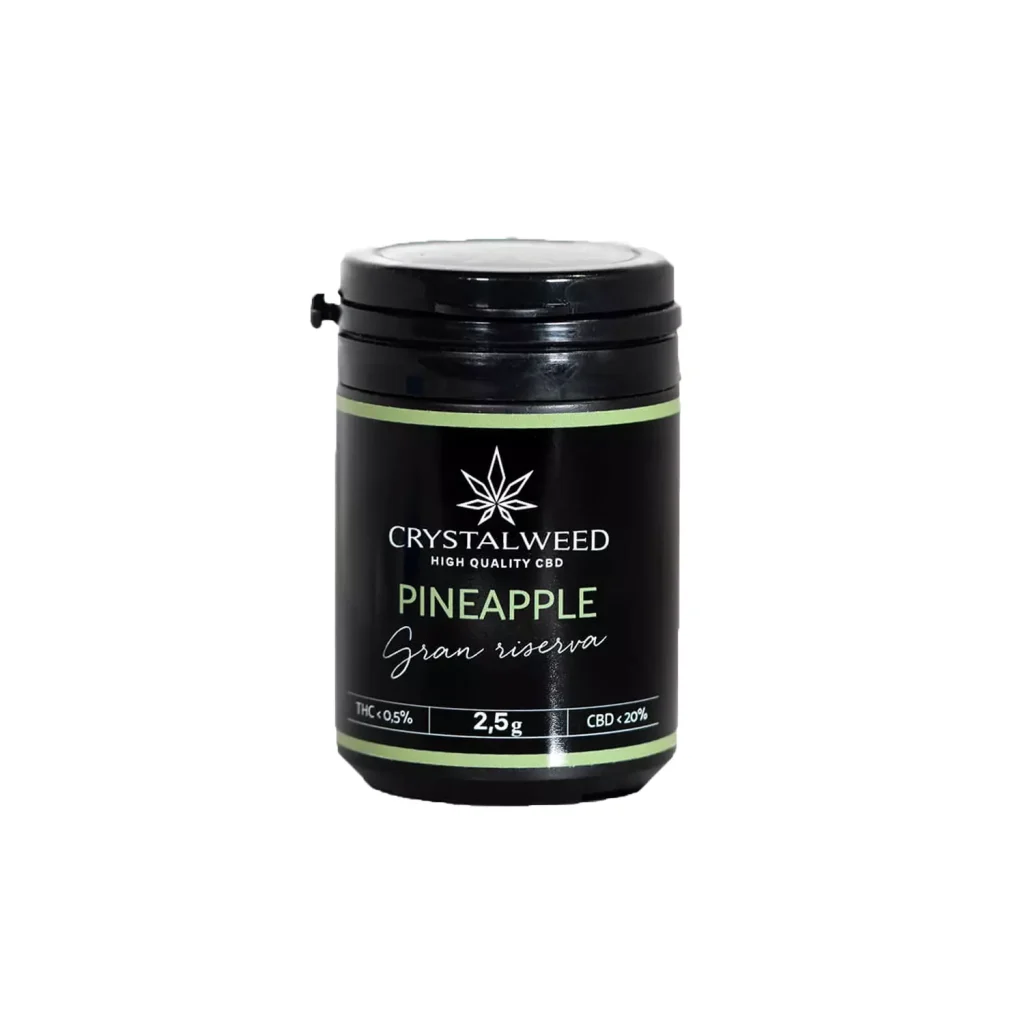 pineapple cannaibis light 2,5g barattolo