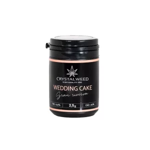 wedding cake cannabis light 2.5g barattolo