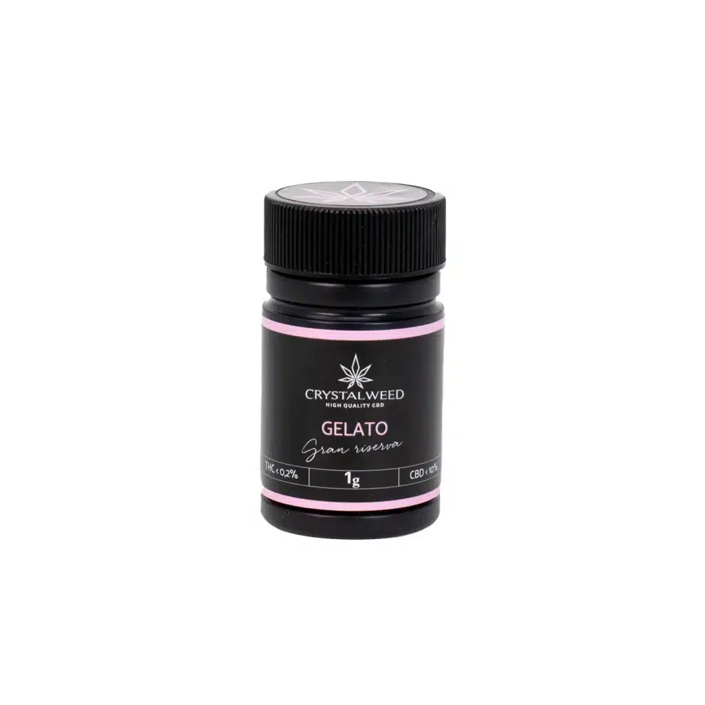 gelato cannabis light 1g barattolo