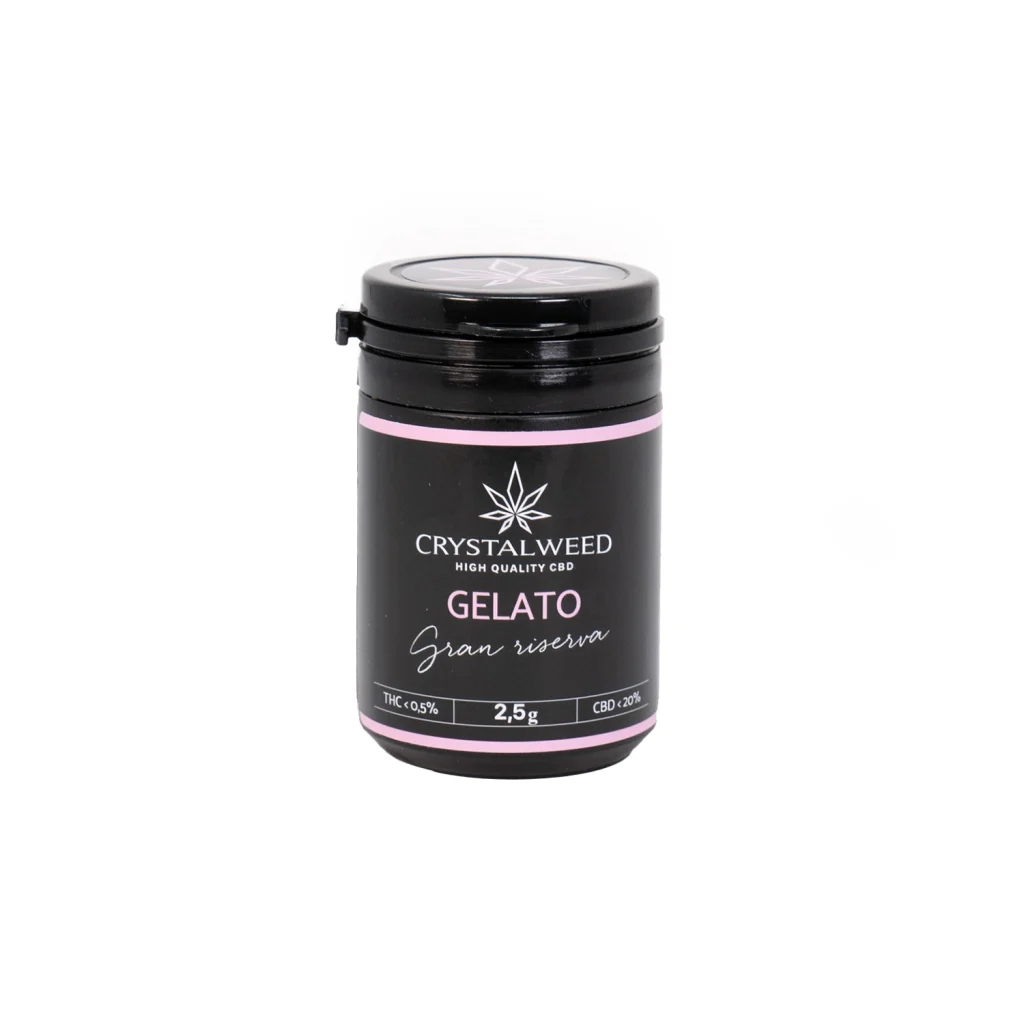 gelato cannabis light 2,5g barattolo