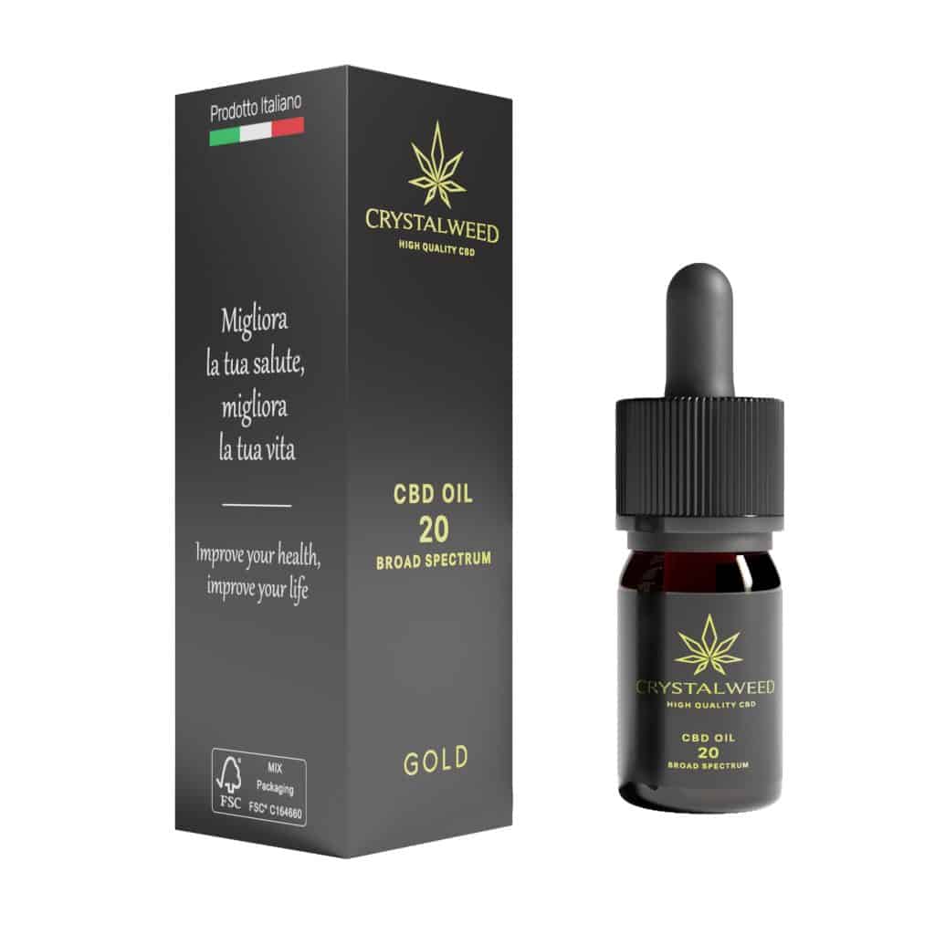 olio cbd broad spectrum 20%