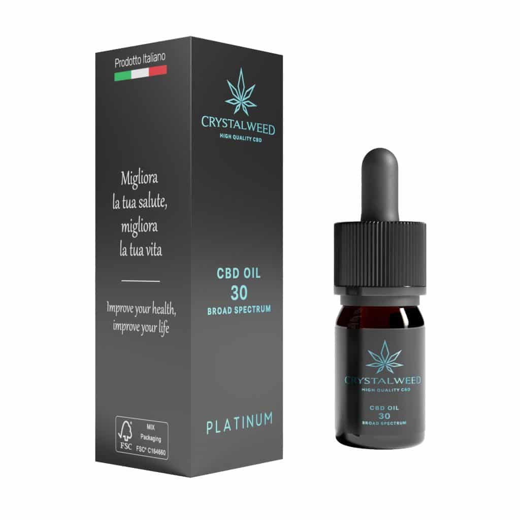 olio cbd broad spectrum 30%