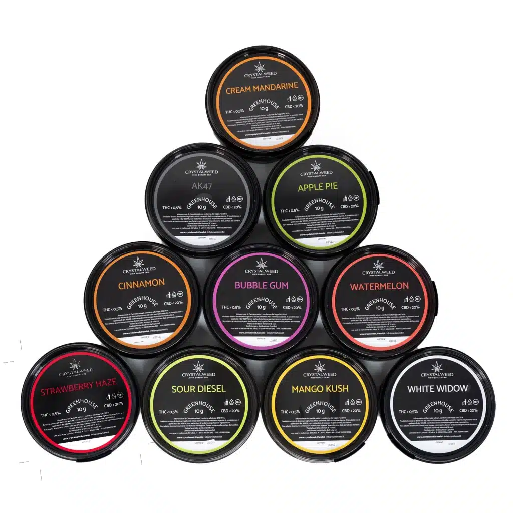 infiorescenze cbd greenhouse 10 grammi kit