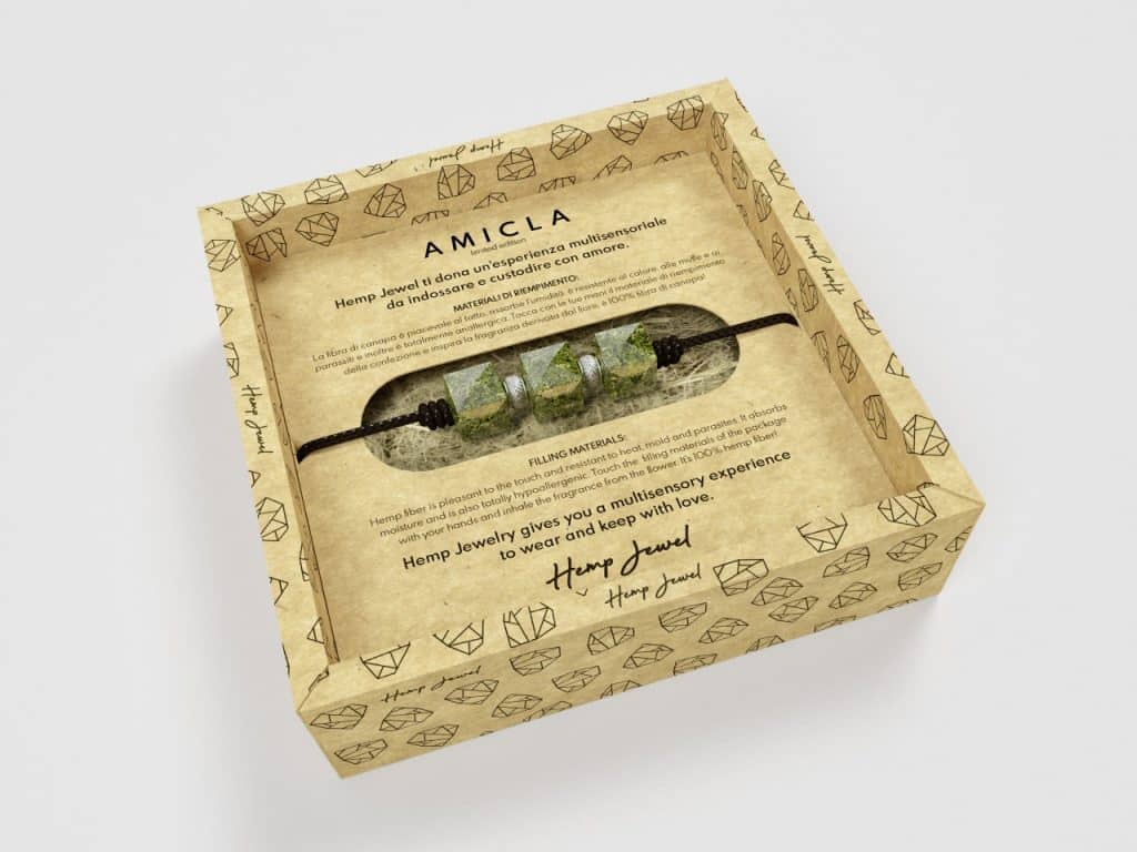 amicla bracciale acciaio scatola