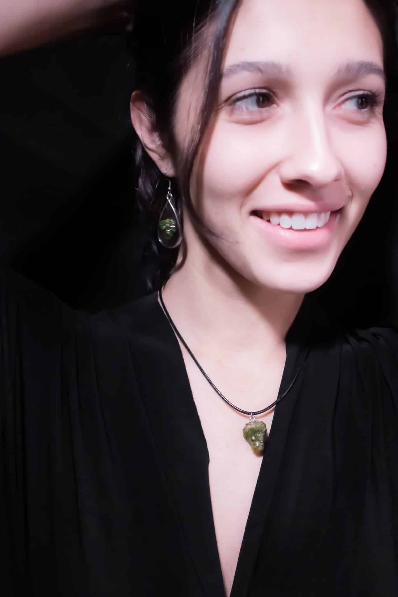 collana flora acciaio dimensione media