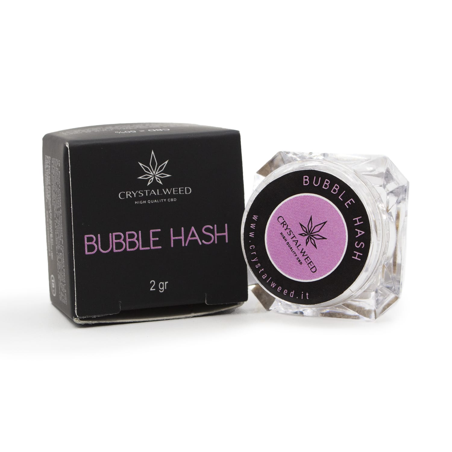 Bubble Hash CBD confezione 2 grammi Crystalweed